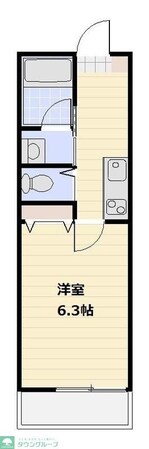 スカイアドレスの物件間取画像